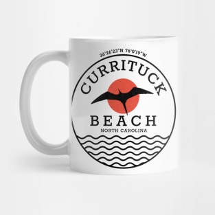 Currituck Beach, NC Summertime Vacationing Seagull Sunrise Mug